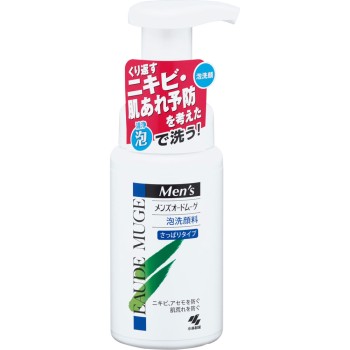 맨즈 오드뮤게 거품 세안료 산뜻 타입 150ml 고바야시제약