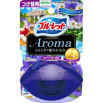 액체 블루렛트 놓기만 해도 아로마 교체용 릴랙스 아로마향 70ml 고바야시제약