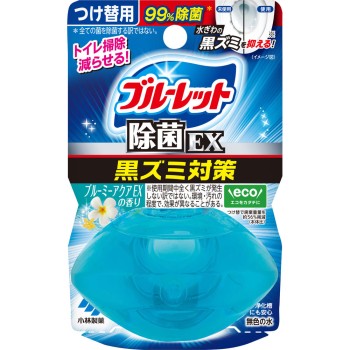 리퀴드 블루렛 두는 것만으로 제균 EX 교체 블루미 아쿠아 EX향 67ml 고바야시제약