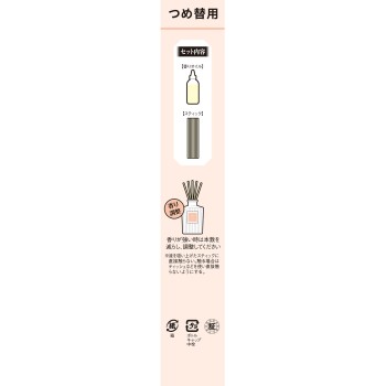 Sawyday 향기나는 스틱 리필용 파르팡 로즈 70ml 고바야시제약