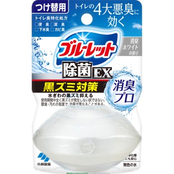 액체 블루렛 두기만 해도 제균 EX 소취 프로 교체용 소취 화이트 향 67ml 코바야시 제약