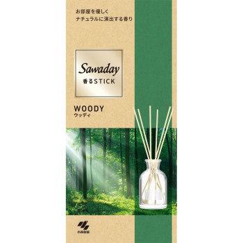 Sawaday 향기 나는 Stick 우디 70ml 코바야시 제약