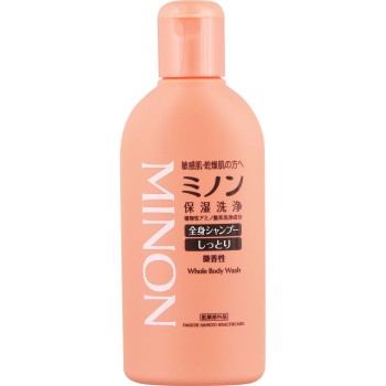미노온 전신샴푸 촉촉 타입 120mL 다이이치산쿄 헬스케어