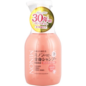 미논 베이비 전신 샴푸 350ml 다이이치산쿄 헬스케어