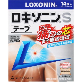록소닌S 테이프 14매 다이이치산쿄 헬스케어