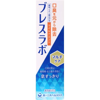 브레스라보 멀티케어 마일드민트 90g 다이이치산쿄 헬스케어