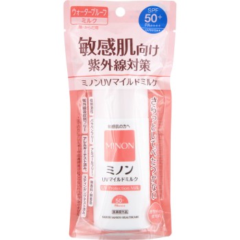 미논 UV 마일드 밀크 80ml 다이이치산쿄 헬스케어 (의약부외품)
