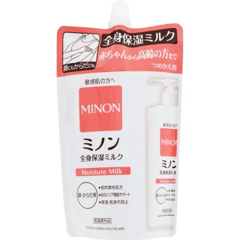 미논 전신 보습 밀크 리필용 320ml 다이이치산쿄 헬스케어 (의약부외품)