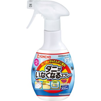 진드기가 없어지는 스프레이 구제·방지 비누 향 (다다미·침구·소파에) 플로럴 소프 향 300ml 다이니혼죠추기쿠