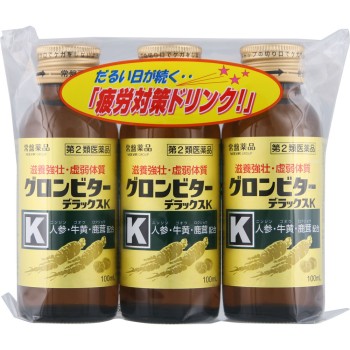 그론비타 디럭스K 3병 세트 도키와약품