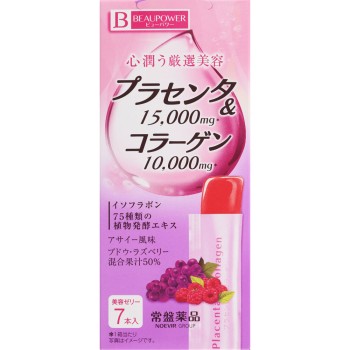 BEAUPOWER 플라센타·콜라겐 아사이맛 7P 도키와약품