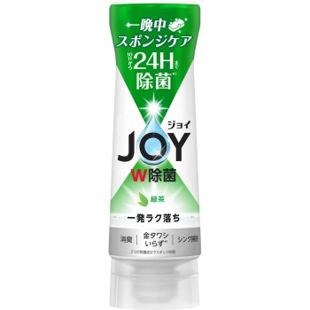 조이 W 제균 식기용 세제 거꾸로 보틀 녹차 본체 290ml P&G 재팬