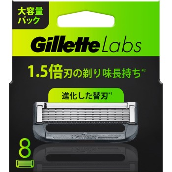 질레트 라보 각질제거 바 탑재교체날 교체날8개 P&G재팬
