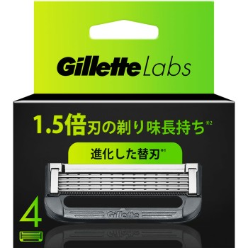 질레트 라보 각질제거 바 탑재교체날 교체날4개 P&G재팬