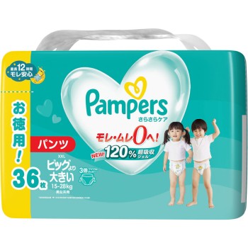팬퍼스 보송보송 케어 팬츠 울트라 점보 빅대 36매 P&G재팬