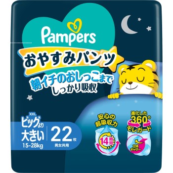 팬퍼스 굿나이트 팬츠 슈퍼 점보 빅대 22매 P&G재팬