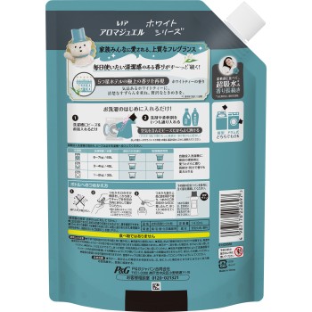 레노아 아로마 주얼 화이트 티 향 리필용 초특대 사이즈 1410mL P&G재팬