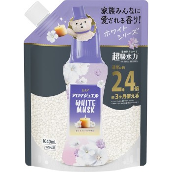 레노아 아로마 주얼 화이트 머스크 향용 특대 사이즈 1040mL P&G재팬