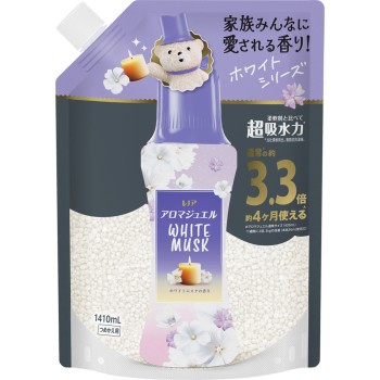 레노아 아로마 주얼 화이트 머스크 향용 초특대 사이즈 1410mL P&G재팬