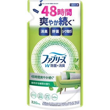 페브리즈 W제균 은은한 녹차 향 320mL P&G재팬