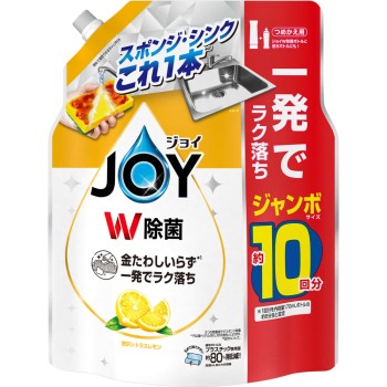 제균 조이 컴팩트 사치스러운 시트러스 레몬 향 리필 점보사이즈 1300ml P&G재팬