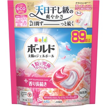 볼드 젤볼 4D 프리미엄 블라썸 테라 점보 89개 P&G재팬