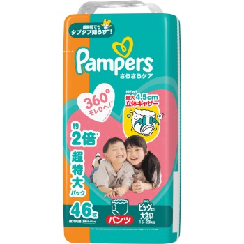 팬퍼스 보송보송 케어 팬츠 메가 점보 빅 대 46매 P&G재팬