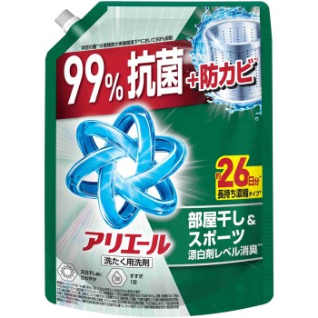 아리엘 젤 실내건조 플러스 초특대 사이즈 625g P&G 재팬
