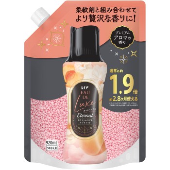 레노아 오 드 뤽스 아로마 쥬얼 이터널 화이트 머스크&아프리콧향 리필 초특대 920ml P&G 재팬
