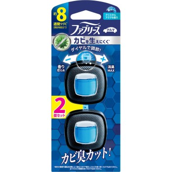 파브리즈 이지 클립 방곰팡이 엑스퍼트 크리스탈 아쿠아 2개 팩 2.5ml×2 P&G 재팬
