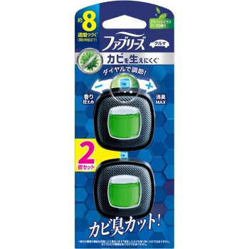 페브리즈 이지 클립 곰팡이 방지 엑스퍼트 그린 시트러스 리프 2개 팩 2.5ml×2 P&G재팬