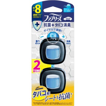 페브리즈 이지 클립 항균 엑스퍼트 클린·오션·브리즈(담배) 2개 팩 2.5ml×2 P&G재팬