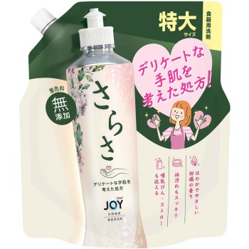 사라사 식기용 세제 리필 특대 620ml P&G재팬