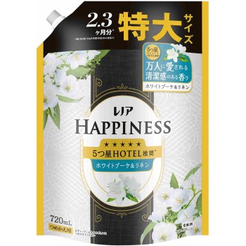 레노아 해피니스 꿈 보송 플로럴 부케 앤 리넨 리필 특대 720mL P&G재팬