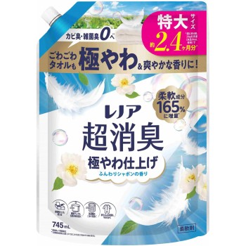 레노아 초소취 극부드러움 마무리 폭신 블로섬 특대 745mL P&G재팬