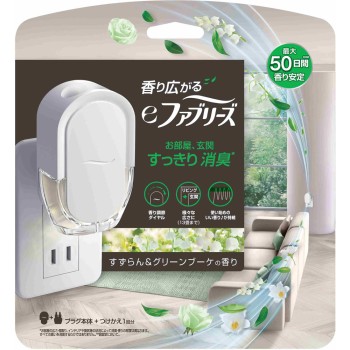 e페브리즈 은방울꽃 앤 그린 부케 향 본체 26ml P&G재팬