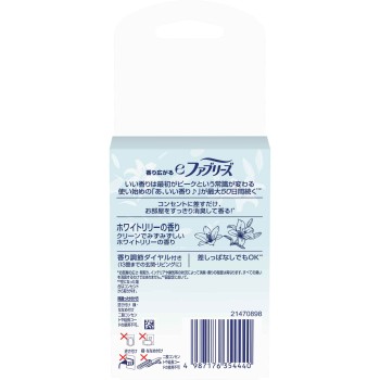 e페브리즈 화이트 릴리 향 리필 1개 26ml P&G재팬