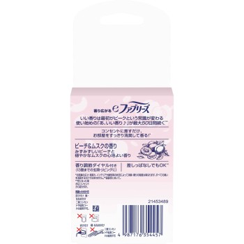 e파브리즈 피치 앤 머스크 향 리필 1개 26ml P&G재팬