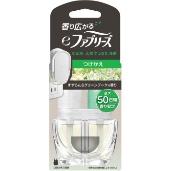 e파브리즈 은방울꽃 앤 그린 부케 향 리필 1개 26ml P&G재팬