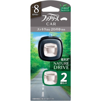 파브리즈 이지 클립 드라이브 시리즈 포레스트 미스트 2개 팩 2.5ml×2 P&G재팬