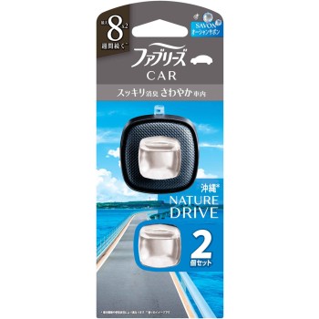 파브리즈 이지 클립 드라이브 시리즈 오션 사봉 2개 팩 2.5ml×2 P&G재팬