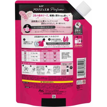 레노아 아로마 쥬얼 로즈 앤 플로럴 리필 특대 1040mL P&G재팬