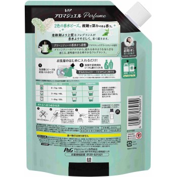 레노아 아로마 쥬얼 그린 티 리필 특대 1040mL P&G재팬