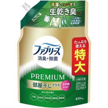 파브리즈 제균 탈취 프리미엄 실내 건조 플러스 특대 610mL P&G재팬