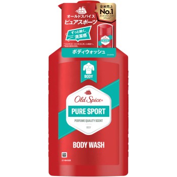올드 스파이스 퓨어 스포츠 바디 워시 펌프 440ml P&G재팬