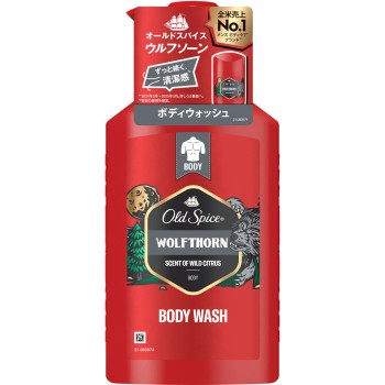 올드 스파이스 울프손 바디워시 펌프 440ml P&G재팬