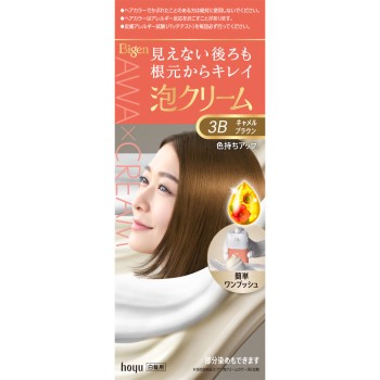 비겐 거품크림컬러 3B 캐멀브라운 90g+5ml 호유