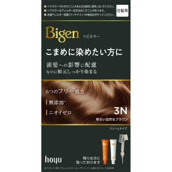 비겐 리피 컬러 3N 밝은 자연스러운 브라운 40g+40g 호유 (의약외품)