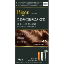 비겐 리피 컬러 4N 약간 밝은 자연스러운 브라운 40g+40g 호유 (의약외품)