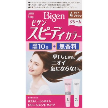 비겐 스피디 컬러 크림 4 라이트 브라운 40g+40g 호유